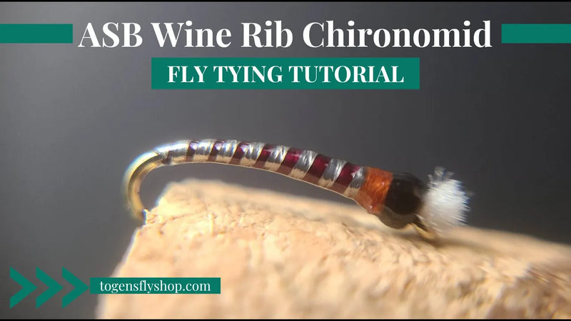 ASB Wine Rib Chironomid Tying Material Kit