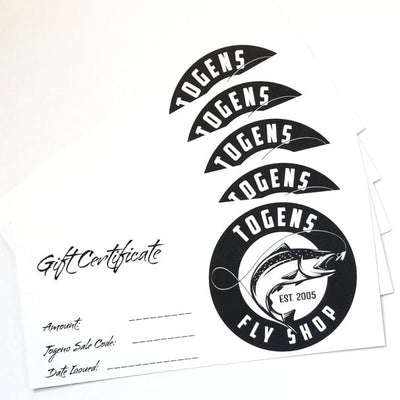 Gift Cards - Togens Fly ShopGift Card