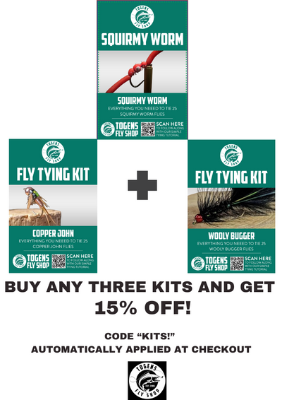 Togens Wooly Bugger Fly Tying Kit