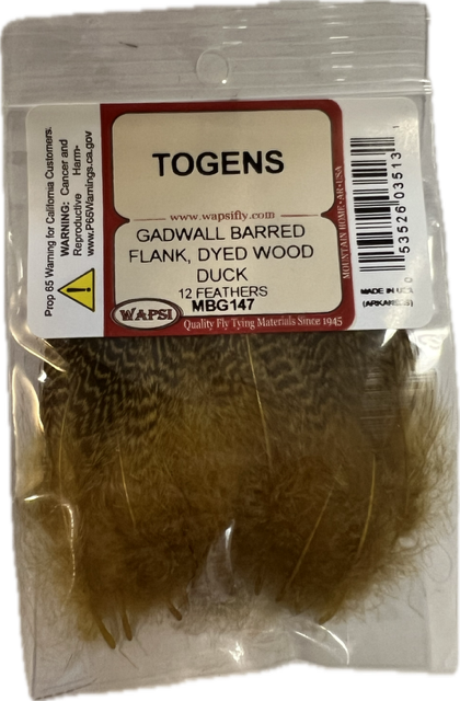 Gadwall Barred Flank