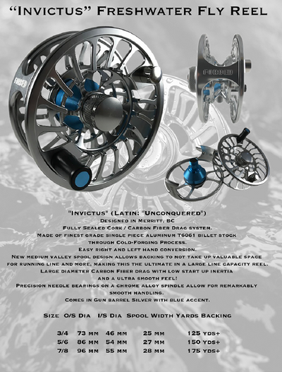 Forged® "Invictus" Freshwater Fly Reel