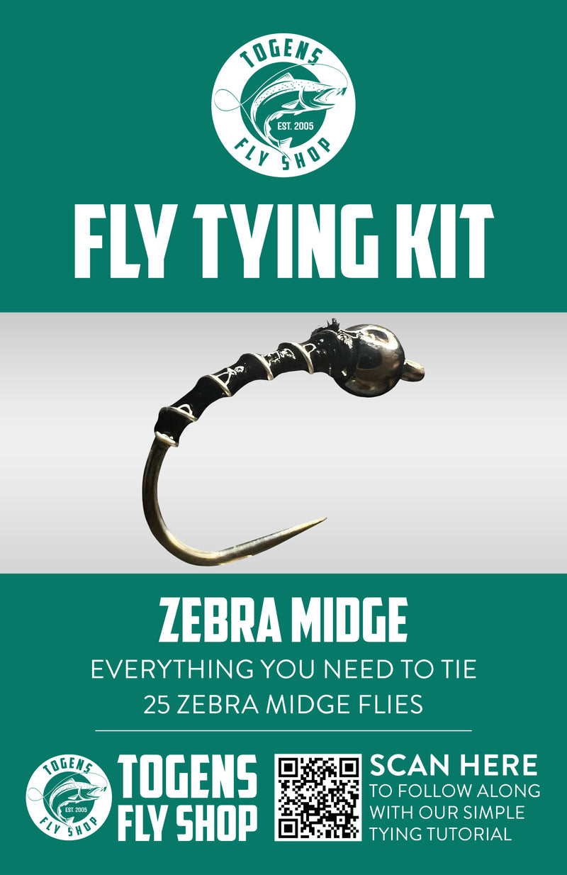 Zebra Midge Fly Tying Kit